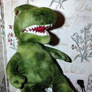 Build A Bear Workshop BABW BAB Green 16" T Rex Dinosaur Reptile